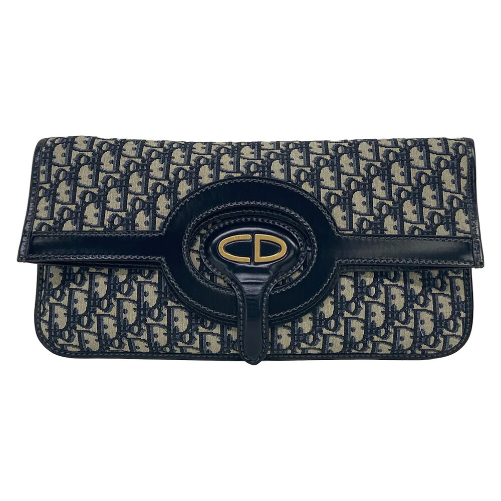 Dior/Christiandior Fold-Over Clutch Bag #330766D14B